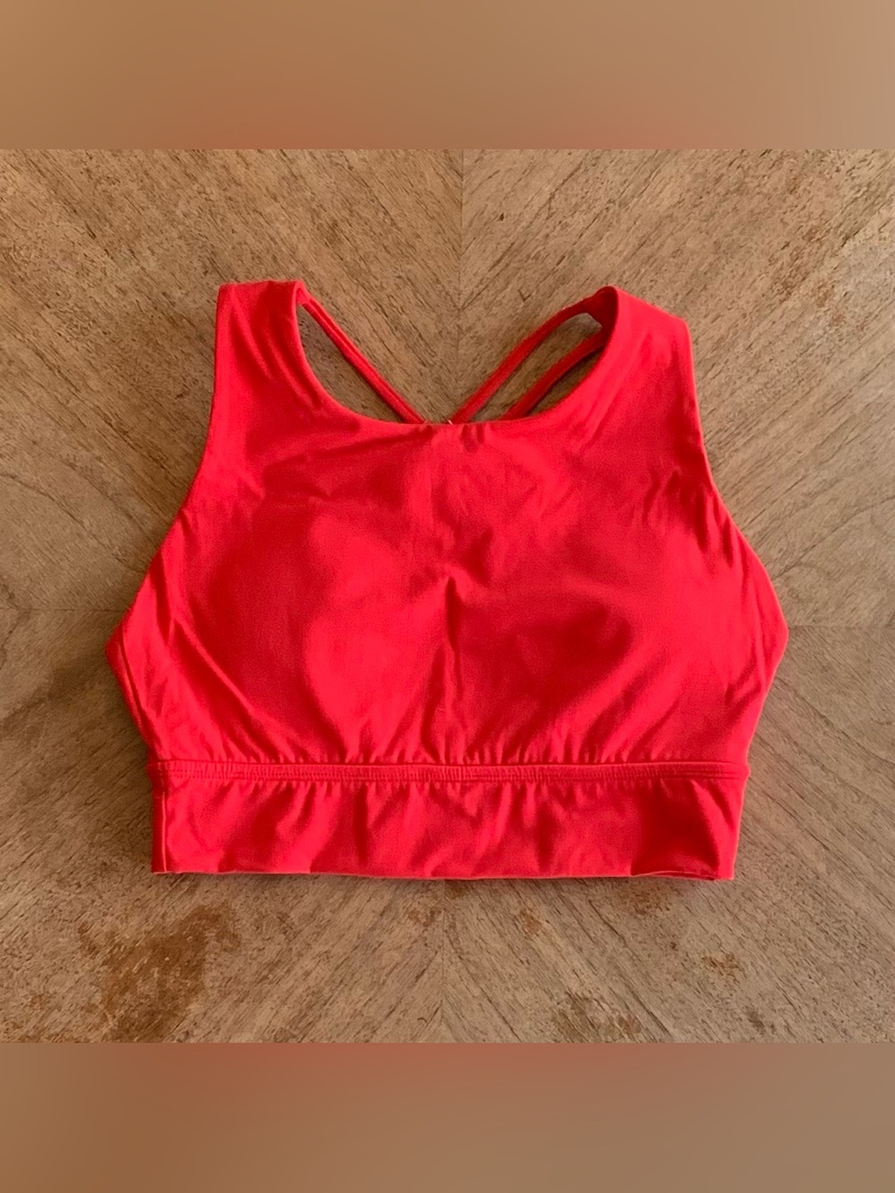 BuffBunny Salsa Red Geo Bra